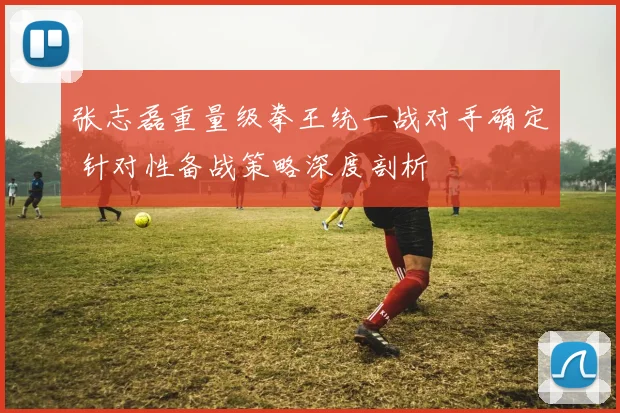 张志磊重量级拳王统一战对手确定 针对性备战策略深度剖析