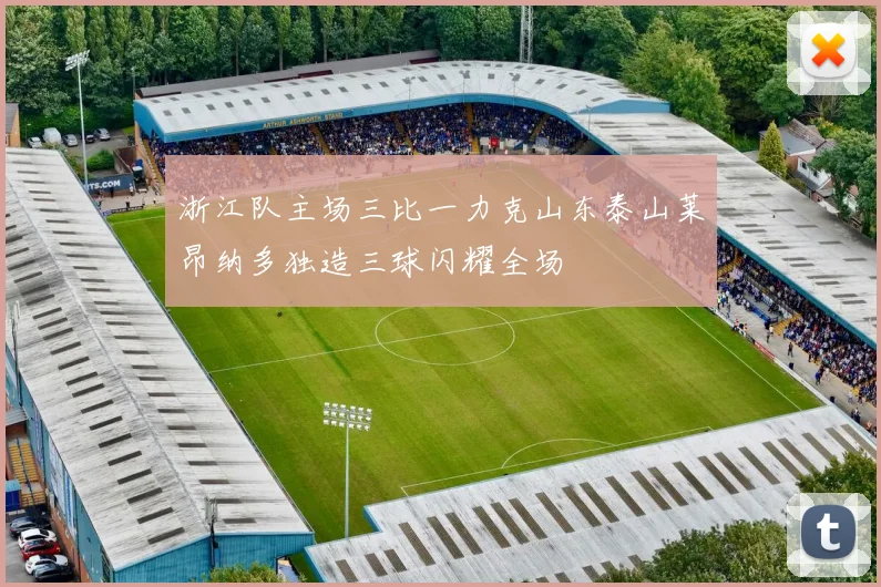 浙江队主场三比一力克山东泰山莱昂纳多独造三球闪耀全场